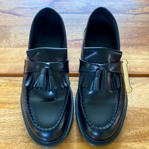 Dr. Martens Adrian smooth leather tassle loafers